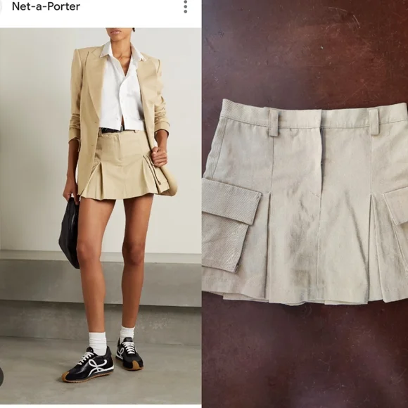 The Frankie Shop | Skirts | Nwot The Frankie Shop Audrey Beige